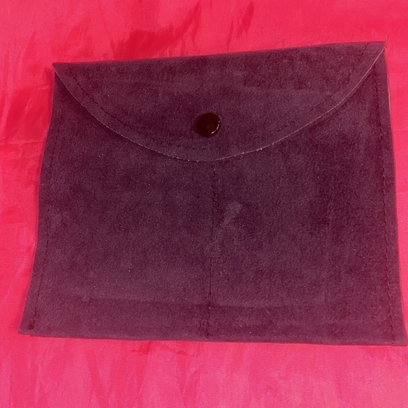 Vintage Snap Button Blue Jewellery case by Neiman Marcus - Picture 6 of 7